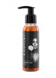 Разогревающее массажное масло Erotist Caramel Club с ароматом пралине - 100 мл. - Erotist Lubricants - купить с доставкой в Южно-Сахалинске