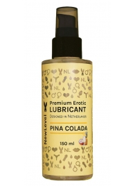 Ароматизированный лубрикант на водной основе NewLevel Pina Colada - 150 мл. - NewLevel - купить с доставкой в Южно-Сахалинске