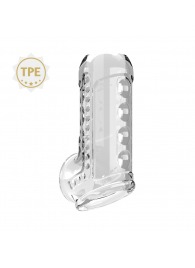 Прозрачная насадка на пенис Farrel - Baile - в Южно-Сахалинске купить с доставкой