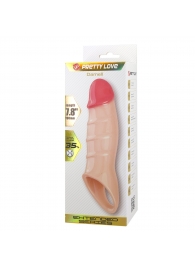 Телесная удлиняющая насадка на пенис Darnel - Baile - в Южно-Сахалинске купить с доставкой