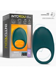 Зеленое интерактивное виброкольцо Ringo - Intoyou - в Южно-Сахалинске купить с доставкой