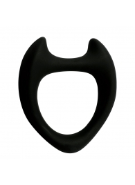 Черное эрекционное кольцо с рожками Wooomy Toro M - Adrien Lastic - в Южно-Сахалинске купить с доставкой