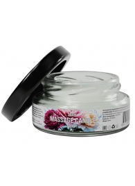 Массажная свеча «Цветущий пион» - 50 мл. - SGAN - купить с доставкой в Южно-Сахалинске