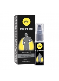 Пролонгатор-сыворотка pjur Superhero Delay Serum - 20 мл. - Pjur - купить с доставкой в Южно-Сахалинске