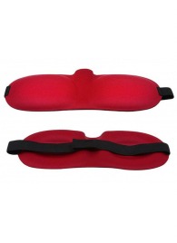 Красная глухая маска на резинке - Sitabella - купить с доставкой в Южно-Сахалинске