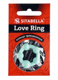 Цветное эрекционное кольцо с 5 бусинами Love Ring - Sitabella - в Южно-Сахалинске купить с доставкой