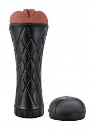 Коричневый мастурбатор-вагина Marly - Dream Toys - в Южно-Сахалинске купить с доставкой