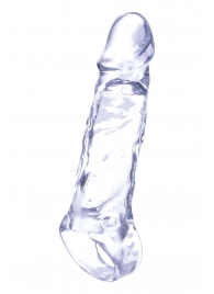 Прозрачная насадка-удлинитель Length Enhancer с подхватом - 16 см. - NMC - в Южно-Сахалинске купить с доставкой