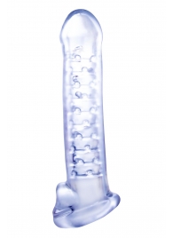 Прозрачная насадка-удлинитель Stretchy Touch - 18 см. - NMC - в Южно-Сахалинске купить с доставкой