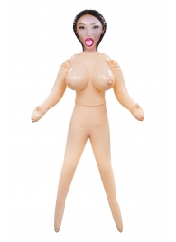 Телесная надувная секс-кукла с пышным бюстом - NMC - в Южно-Сахалинске купить с доставкой