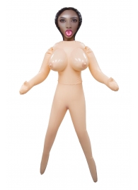 Телесная надувная секс-кукла с 3 любовными отверстиями - NMC - в Южно-Сахалинске купить с доставкой