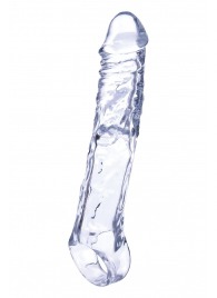 Прозрачная насадка-удлинитель Length Enhancer с подхватом - 22,3 см. - NMC - в Южно-Сахалинске купить с доставкой