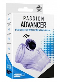 Прозрачная насадка на член Passion Advancer - NMC - в Южно-Сахалинске купить с доставкой