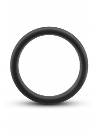 Черное эрекционное кольцо Silicone Go Pro Cock Ring - Blush Novelties - в Южно-Сахалинске купить с доставкой