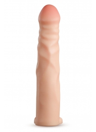 Телесная насадка-удлинитель Fortitude с подхватом - 17,7 см. - Blush Novelties - в Южно-Сахалинске купить с доставкой