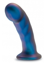 Синяя насадка-фаллоимитатор Rebellion 5.75 Inch Pegging Dildo - 14,6 см. - Blush Novelties - купить с доставкой в Южно-Сахалинске
