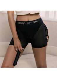 Трусики-шорты для фиксации насадок Strap-on-me Harness Lingerie Halo - size S - Strap-on-me - купить с доставкой в Южно-Сахалинске