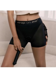 Трусики-шорты для фиксации насадок Strap-on-me Harness Lingerie Halo - size M - Strap-on-me - купить с доставкой в Южно-Сахалинске