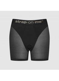 Трусики-шорты для фиксации насадок Strap-on-me Harness Lingerie Halo - size L - Strap-on-me - купить с доставкой в Южно-Сахалинске