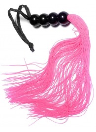 Розовая силиконовая плеть - 35,5 см. - Boys of Toys - купить с доставкой в Южно-Сахалинске