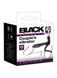 Черная насадка на член с вибрацией Couple’s Vibrator - Orion - в Южно-Сахалинске купить с доставкой