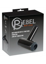 Черный мастурбатор с удобной ручкой Masturbator with 2 Functions - Orion - в Южно-Сахалинске купить с доставкой