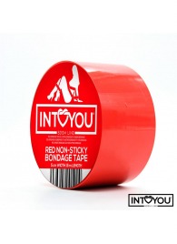 Красный скотч для фиксации Non-Sticky Bondage Tape - 15 м. - Intoyou - купить с доставкой в Южно-Сахалинске