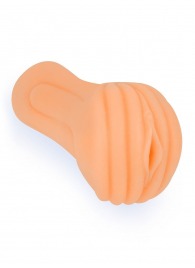 Эластичный мастурбатор в виде вагины телесного цвета - Sexy Girl - в Южно-Сахалинске купить с доставкой