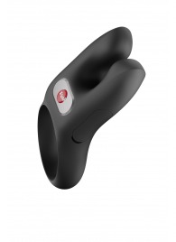 Черное эрекционное виброкольцо Nos - Fun Factory - в Южно-Сахалинске купить с доставкой