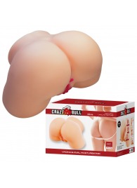 Телесный мастурбатор с 2 любовными отверстиями Olivia - Baile - в Южно-Сахалинске купить с доставкой