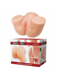 Телесный мастурбатор Olivia с 2 любовными отверстиями - Baile - в Южно-Сахалинске купить с доставкой