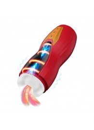 Интерактивный мастурбатор Solara с нагревом, вибрацией и поступательными движениями - Shots Media BV - в Южно-Сахалинске купить с доставкой