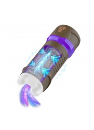 Интерактивный мастурбатор Misty с вакуумом, вибрацией и сжатием - Shots Media BV - в Южно-Сахалинске купить с доставкой