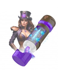 Интерактивный мастурбатор Misty с вакуумом, вибрацией и сжатием - Shots Media BV - в Южно-Сахалинске купить с доставкой