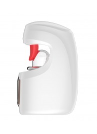 Белый мастурбатор с язычком и возвратно-поступательными движениями - Secwell - в Южно-Сахалинске купить с доставкой