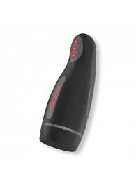 Черный автоматический мастурбатор с управлением через приложение - Oninder - в Южно-Сахалинске купить с доставкой