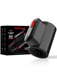 Черный автоматический мастурбатор с режимами поступательных движений и ротации - JAMYJOB - в Южно-Сахалинске купить с доставкой