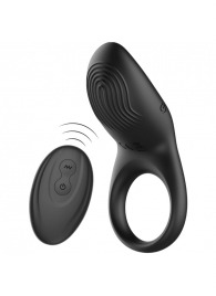 Черное эрекционное виброкольцо с пультом ДУ - Ibiza - в Южно-Сахалинске купить с доставкой