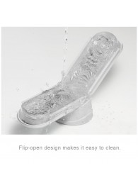 Белый мастурбатор FLIP 0 (ZERO) - Tenga - в Южно-Сахалинске купить с доставкой