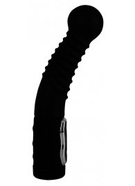 Чёрный стимулятор простаты с ротацией Prostate Twister - 20 см. - Orion - в Южно-Сахалинске купить с доставкой