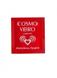 Пробник женского стимулирующего лубриканта на силиконовой основе Cosmo Vibro - 3 гр. - Биоритм - купить с доставкой в Южно-Сахалинске