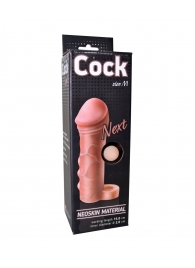Фаллоудлинитель с кольцом COCK size M - 15 см. - LOVETOY (А-Полимер) - в Южно-Сахалинске купить с доставкой