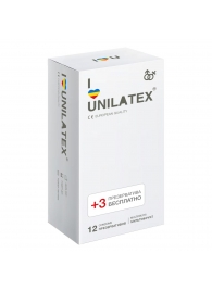 Разноцветные ароматизированные презервативы Unilatex Multifruit  - 12 шт. + 3 шт. в подарок - Unilatex - купить с доставкой в Южно-Сахалинске