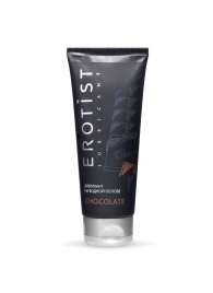 Увлажняющая смазка с ароматом шоколада Chocolate - 100 мл. - Erotist Lubricants - купить с доставкой в Южно-Сахалинске