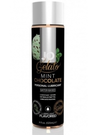Лубрикант с ароматом мятного шоколада JO GELATO MINT CHOCOLATE - 120 мл. - System JO - купить с доставкой в Южно-Сахалинске