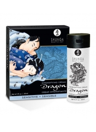 Интимный мужской крем SHUNGA DRAGON SENSITIVE - 60 мл. - Shunga - купить с доставкой в Южно-Сахалинске