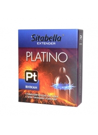 Стимулирующая насадка с усиками Platino  Вулкан - Sitabella - купить с доставкой в Южно-Сахалинске