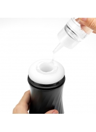Мастурбатор с регулируемой плотностью обхвата Custom Strength CUP Twist Ripple - Tenga - в Южно-Сахалинске купить с доставкой