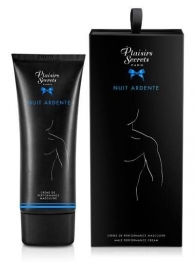 Возбуждающий крем для мужчин Nuit Ardente Creme Performante Plaisirs Secrets - 60 мл. - Plaisir Secret - купить с доставкой в Южно-Сахалинске
