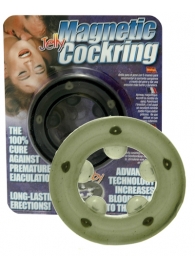 Эрекционное кольцо с магнитиками - Seven Creations - в Южно-Сахалинске купить с доставкой